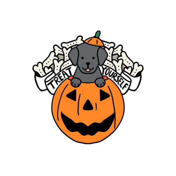 Treat yourself handwritten png Thumbnail